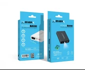 Enerx Enr-p10188dc Powerbank 10.000 Mah Dijital Ekranlı Fenerli Usb+type-c 2.1a Beyaz - 3