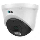 Ttec Ipdp-2330m-m-lıte 2mp 2.8mm 30 Metre Ir Sensörü Dahili Mikrofonlu H265+ Ip67 Ip Dome Kamera - 1