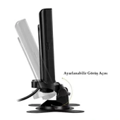 Powermaster Pm-15487 7" Tft Lcd Dijital Monitör 2 Kanal Geri Görüş Kamerası Tetiklemeli 800x480p - 3