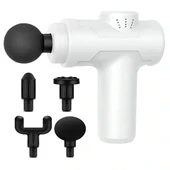 Powermaster Mını-8211 Şarjlı Sporcu Koşucu Darbeli Titreşimli Masaj Aleti 6 Kademeli 2000mah - 2