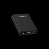 Enerx Enr-p10188dc Powerbank 10.000 Mah Dijital Ekranlı Fenerli Usb+type-c 2.1a Beyaz - 2