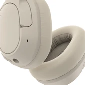 Belkin Soundform Isolate Noise Cancelling Kablosuz Bluetooth Kulaklık - Bej thumbnail 4