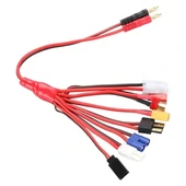 Powermaster Pm-24266 Htrc 8 İn 1 Lipo Batarya Banana Şarj Kablo Seti - 3