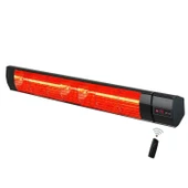 Rosse Rss-1038 Halojen Elektrikli Soba Isıtıcı Ufo 2500 Watt 4 Aşamalı Kumandalı Duvar Tipi - 1