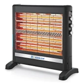 Harlem Hs-404 Lavıca Elektrikli Soba Isıtıcı 4 Çubuk 2800 Watt Turbo Fan - 1