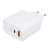 Weko Wk-21446 S11-uc 25 Watt 3.0 Amper Type-c + Usb Telefon Şarj Başlık Adaptörü thumbnail 2