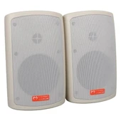 Magicvoice Mv-36 11 Cm 50 Watt Komütatörlü Hat Trafolu Krem Beyaz Sütun Hoparlör (2'li Takım) - 2