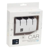 Powermaster 12v/24v Çift Usb'li 3'lü Oto Çakmak Çoklayıcı Pm-18952 thumbnail 2