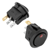 Ic-132a Işıklı 3 Pinli 12 Volt Dc 20 Amper Açma-kapama Anahtarı - 1
