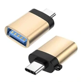 Powermaster Pm-3826 Usb-a To Type-c Otg Çevirici Adaptör thumbnail 1