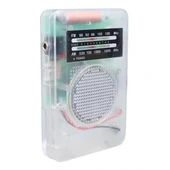 Starnic St-821 Am-fm Şeffaf Analog Hapishane Radyosu (88-108 Fm Frekans Aralığı) - 1