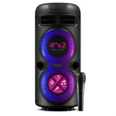 Maxron Mxboom Taşınabilir Rgb Led Bt5.0 Hoparlör Parti Speaker Kablosuz Mikrofonlu - 1
