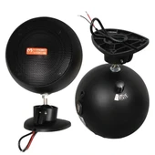 Magicvoice Mv-13 7.5 Cm 20 Watt Komütatörlü Hat Trafolu Siyah Sütun Sarkık Hoparlör (2'li Takım) - 1