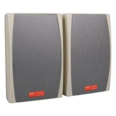 Magicvoice Mv-24 13 Cm 50 Watt Komütatörlü Hat Trafolu Krem Beyaz Sütun Hoparlör (2'li Takım) - 2