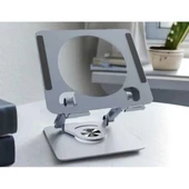 360 Derece Dönebilen Yükseltilmiş Masaüstü Ayarlanabilir Metal Tablet Standı - 5