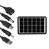 Powermaster Zo-710 6 Volt 1.33 Amper 8 Watt Güneş Enerjili Şarj Cihazı Solar Panel - 1