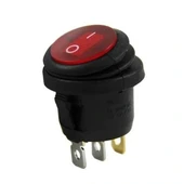 Ic-131w Yuvarlak 220 Volt Işıklı Su Geçirmez On/off Anahtar thumbnail 1