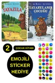 EMOJİLİ  STİCKER HEDİYE  - OKUL ÖNCESİ RESİMLİ KİTAPLAR  - YAYAZULA - YAYAZULANIN ÇOCUĞU thumbnail 1