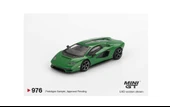 Mini GT BL 976 Lamborghini Countach LPI 800-4 Verde Medio MGT00976 1/64 Model Araba thumbnail 1