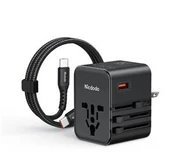 MCDODO CP-3260 25W Evrensel Seyahat Adaptör Type-C To Type-C kablo dahili thumbnail 2