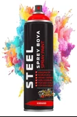 Sprey Boya 200 ml 1 Adet Hızlı Kuruyan Renkli Profesyonel Ahşap Plastik Demir Metal Cam Porselen Duvar Sprey Boya - 4