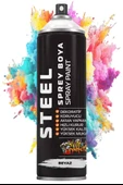 Sprey Boya 200 ml 1 Adet Hızlı Kuruyan Renkli Profesyonel Ahşap Plastik Demir Metal Cam Porselen Duvar Sprey Boya - 2