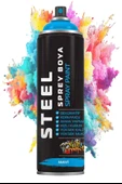 Sprey Boya 200 ml 1 Adet Hızlı Kuruyan Renkli Profesyonel Ahşap Plastik Demir Metal Cam Porselen Duvar Sprey Boya - 6