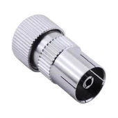 60 Ohm Anten Fişi Dişi Metal Oksan - 1