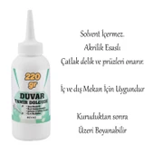 Pratik Duvar Çatlak Delik Giderici Tamir Dolgusu ( 220 gr ) Beyaz Macun Boşluk Doldurucu Onarıcı thumbnail 4