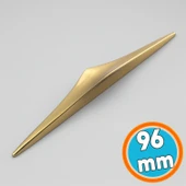 Mobilya Çekmece Mutfak Dolabı Dolap Kulpları Kulbu Kulpu Altın Metal Kulp 96 mm - 9.6 cm thumbnail 1