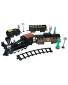 Vardem Işıklı ve Sesli Klasik Buharlı Tren Seti 30 Parça 1613A thumbnail 2