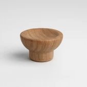 Mobilya Mutfak Dolap Dolabı Çekmece Kulpu Kulbu Kulp Düğme Açık Ceviz Plastik Tek Vidalı 10 Adet thumbnail 6