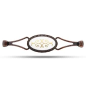 Mobilya Mutfak Çekmece Dolap Kulpu Kulbu Kulpları (128 mm-12.8 cm) Eskitme Antik Bakır Metal thumbnail 3