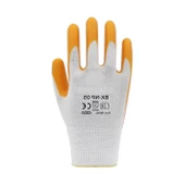 Örme Nitril Eldiven 10XL Polyester Kaplama Dayanıklı İş Eldiveni İmalat Montaj Lojistik Tarım Sanayi thumbnail 3