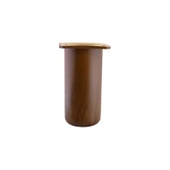 8 Adet Mobilya Kanepe Koltuk Baza Yükseltici Yükseltme Ayağı Ayakları Plastik Kestane Kahvesi 15 cm thumbnail 6