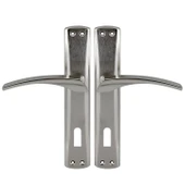 Oda Aynalı Kapı Kolu Nikel İnox Sağa Sola Uygun Ön Arka Oda Kapısı 1 Takım thumbnail 4