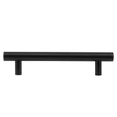 Dolap Kapak Çekmece Kulpu Kulbu 128 mm Mat Siyah Metal Kulp thumbnail 5