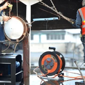 Seyyar Makaralı Kablo Kapaklı 4 Prizli Plastik Uzatma Kablosu 3x1.5 mm CCA Kablo 35 Metre - 5