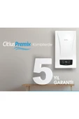 Citius Premix 24 Kw (20.640 Kcal) Tam Yoğuşmalı Kombi thumbnail 3