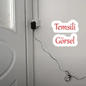 Sıva Üstü Topraklı Monofaze Priz Tekli Grup Priz Kare Fiş Grup Priz Kablosuz Klemensli 220 V thumbnail 5