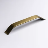 Mutfak Dolabı Dolap Kulpları Kapak Kulbu Kulpu Mobilya ÇekmeceVolga (160 MM 16 CM) Antik Sarı Metal thumbnail 6