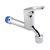 Aç Kapa Musluk Lavabo Banyo Mutfak Musluğu Bahçe Çeşmesi Klasik Uzun Musluk Tek Çıkışlı Batarya thumbnail 5