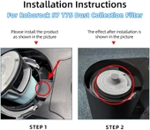 Xiaomi Roborock  S7 T7 S7 Plus Robot Elektrikli Süpürge ile uyumlu | Yedek parça aksesuar yedek filtre thumbnail 5