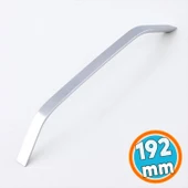 Mobilya Çekmece Mutfak Dolabı Dolap Kulpları Kulbu Kulpu Krom Gümüş Metal Kulp 192 mm - 19.2 cm thumbnail 1