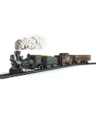 Vardem Işıklı ve Sesli Klasik Buharlı Tren Seti 30 Parça 1613A thumbnail 3