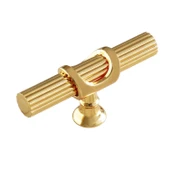 Metal Düğme Tek Vidalı Çekmece Mutfak Mobilya Dolabı Dolap Kulpu Kulbu Kulpları Gold Altın thumbnail 1