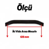 Mobilya Çekmece Mutfak Dolabı Dolap Kulpları Kapak Kulbu Antik Sarı Metal Kulpu 128 mm 12.8 cm thumbnail 2