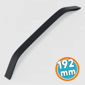 Mobilya Çekmece Mutfak Dolabı Dolap Kulpları Kulbu Kulpu Siyah Metal Kulp 192 mm - 19.2 cm thumbnail 1