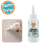 Pratik Duvar Çatlak Delik Giderici Tamir Dolgusu ( 220 gr ) Beyaz Macun Boşluk Doldurucu Onarıcı thumbnail 1