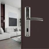 Oda Kapı Kolu Aynalı Nikel İnox Sağa Sola Uygun Ön Arka Oda Kapısı 1 Takım thumbnail 4